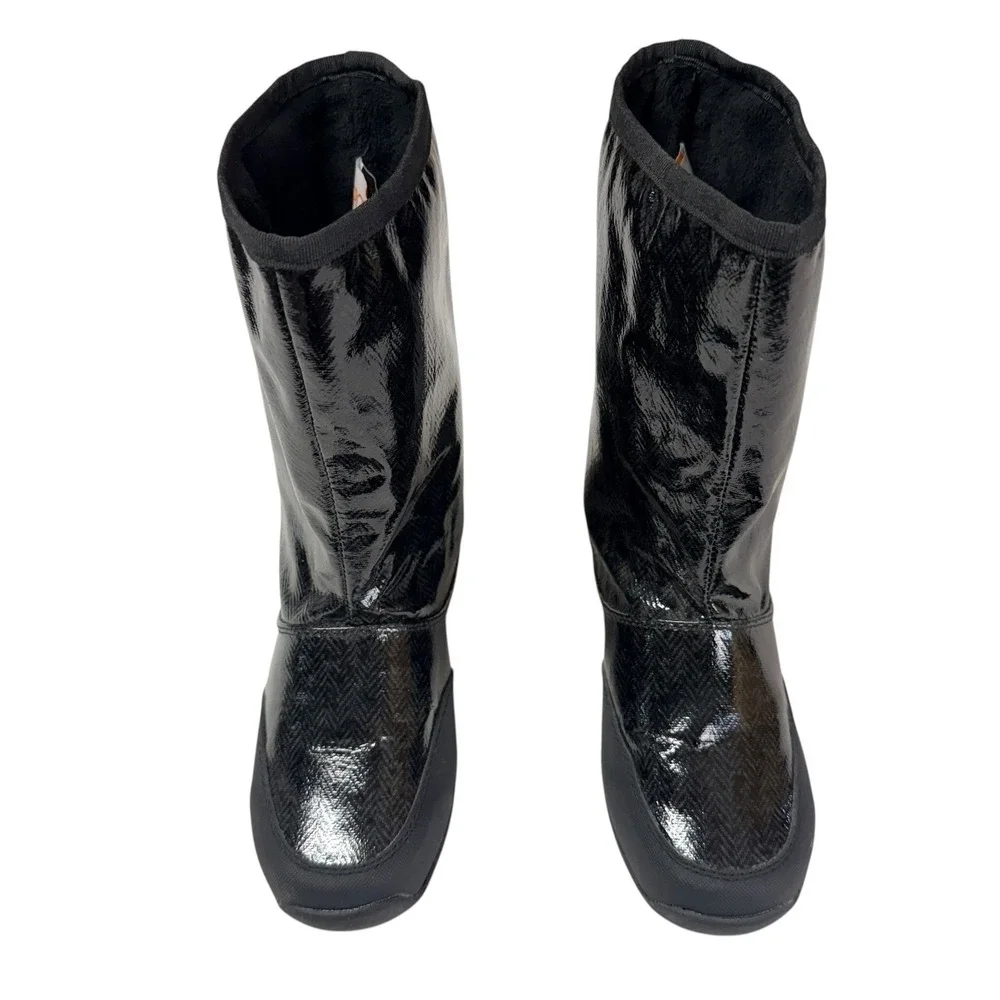 Sporto Boots‎ Y2K Vibe Festival Party Cozy Chic Statement Wedge Waterproof 8.5